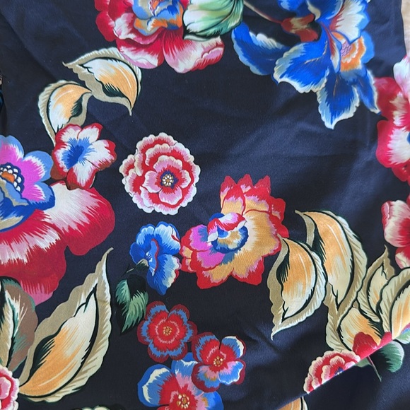 Johnny Was One-piece Swimsuit, Maya wrap in a floral pattern - Picture 7 of 10